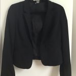 H&M Jackets & Coats | Hm Short Black Blazer | Poshma
