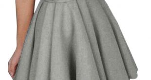 Short Skirt For Women New All Fit School Skirt Black Grey Color .