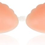 Rosmax Adhesive Silicone Bra, Reusable Backless Strapless Self .