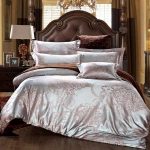 2018 Luxury Silk Jacquard Bedding Sets Hot Sale Designer Bed Sheet .