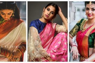 20 silk saree blouse designs to wear with your favourite .
