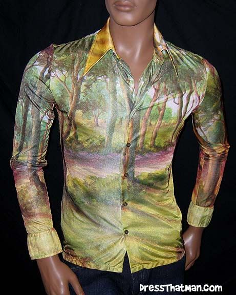 Disco Shirts from the 1970's | Disco shirt, Vintage clothing men .