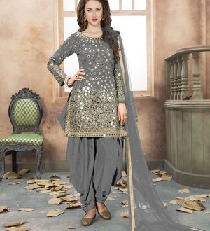 Silver Salwar Suits – sanideas.com