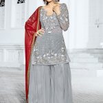 15 Dazzling Designs of Silver Salwar Suits For Every Occasio
