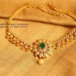 Pin by sravani on baby necklace designs (With images) | Gold .