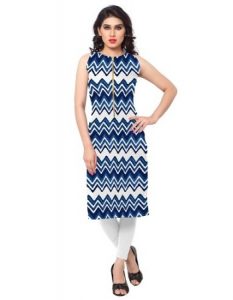 Sleeveless Kurti Designs – sanideas.com