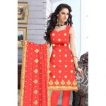 Party Wear Indian Sleeveless Salwar Suit, Semi-stitched, Rs 1200 .