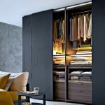 Wardrobe with sliding doors- a wonderful storage space. | Interior .