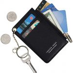 Small Wallets for Women Slim Leather Card Case Holder Wallet Coin .