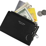 Small Wallets for Women Slim Leather Card Case Holder Cute Coin .