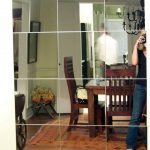 DIY} Mirror Wall | Mirror wall living room, Mirror wall bedroom .