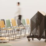 Stackable chairs for multifunctional spaces - Sell