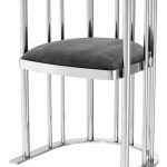 Stainless Steel Chair | Eichholtz Reina - Contemporary - Armchairs .