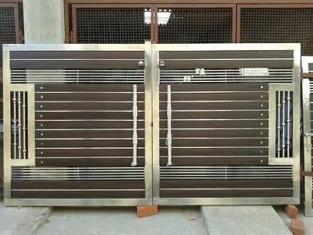 Wooden and Steel Gates - Steel Gate Manufacturer from Jalan… (With .