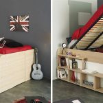 Clever Bed Designs With Integrated Storage For Max Efficien