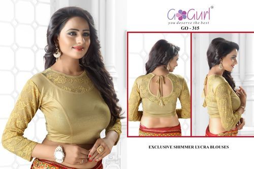 Golden Lycra Stretchable Blouses, Size: 28 to 36, Rs 260 /piece .
