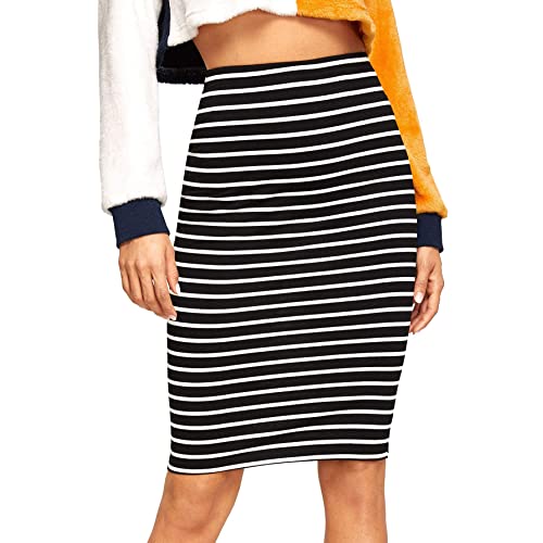 Striped Skirts: Amazon.c