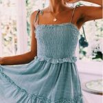 VIOLET ruffle short dress (With images) | Ruffled short dresses .