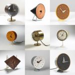 George Nelson Table Clocks (With images) | Table clock design .
