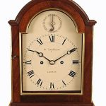 London Antique Table Clock by William Stephenson - Bracket/Table .