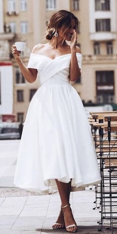 823 Best Tea Length Wedding Dresses images in 2020 | Wedding .
