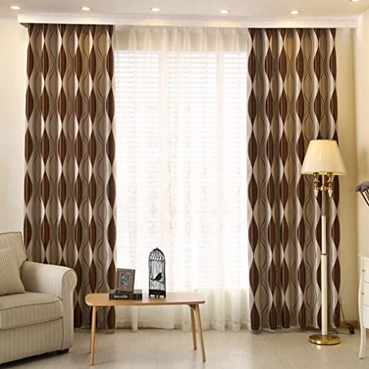 Amazon.com: MYRU Heavy Thick Curtains for Living Room Bedroom .