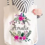 Personalized Premium Tote Bag | Bridesmaid Tote Bag | Bridesmaid .