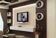 TV shelves 123 | Hall interior design, Living room design modern .