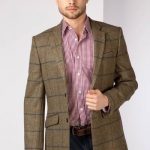 Men's Casual Tweed Jacket UK | Slim Fitting Tweed Blazer | Ryda