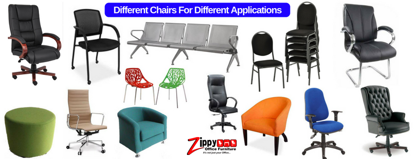 Different Types Of Office Chairs | Zippy Office Furnitu