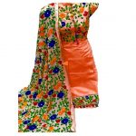Buy Cs Fashion Women's Chanderi Unstitched Salwar Suit Material .