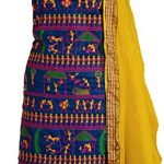 KATHIWALAS Women's Cotton Silk Unstitched Salwar Suit (Wk 7 .
