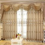 This faux silk valance curtain set includes two panels of curtains .