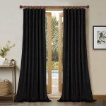 Amazon.com: Patio Door Blackout Velvet Curtains - 96 Inches Long .