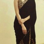 Velvet saree (With images) | Elegant saree, Stylish sarees, Saree lo