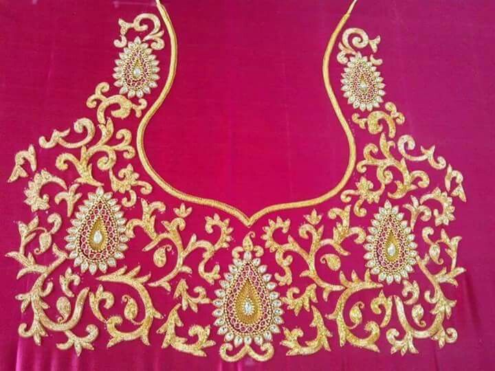 Pin by Vanga Revathi on Designer wedding blouses (With images .