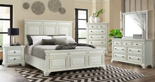 Elements Calloway - 6pc King Bedroom Set - White - PKBCY700-6K .