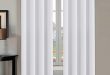 Amazon.com: H.VERSAILTEX White Curtains 96 inches Long Window .