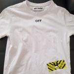 off white Shirts | Mens Tee Shirt Good Condition Pre Owned | Poshma