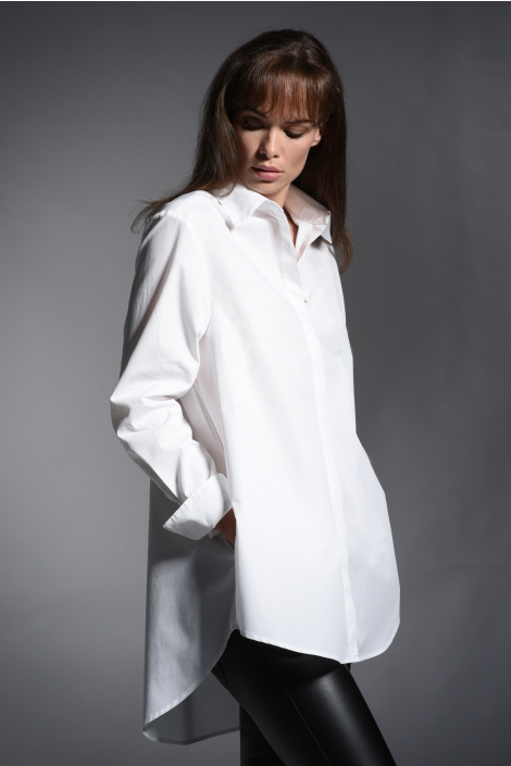 Women's Tunics | Oversized White Shirt | The Shirt Compa