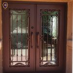 Simple Iron Grill Window Door Designs - Buy Steel Grill Door .