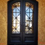 China Best Price Lowes New Wrought Iron Window Metal Door Designs .