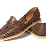 Women's Closed Toe Colonial Huaraches Sandals - Dark Bro