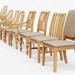 3D model Classic Wooden Chairs Set | CGTrad