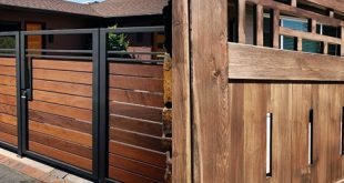 Top 40 Best Wooden Gate Ideas - Front, Side And Backyard Desig