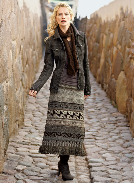 Cuzco Wool Skirt - Peruvian Connecti