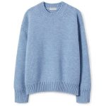 Wool Oversized Crewneck ❤ liked on Polyvore featuring tops .