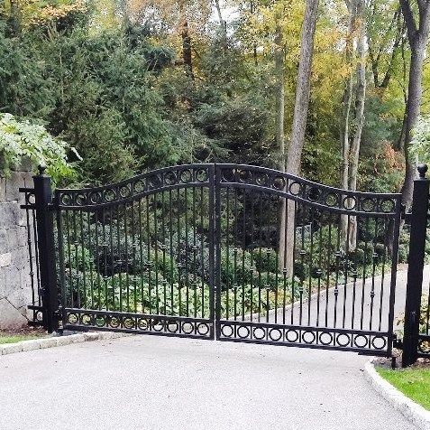 Beautiful Driveway gates, Wrought Iron Gates, custom driveway gate .
