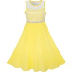 Yellow Gown Dress for Kids: Amazon.c
