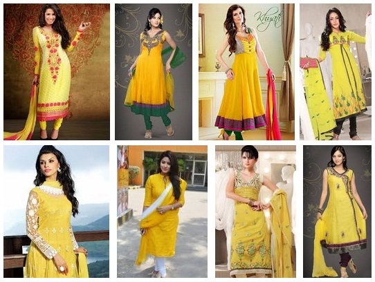 Yellow Salwar kameez - These Designs Can Suitable For Any Occasi